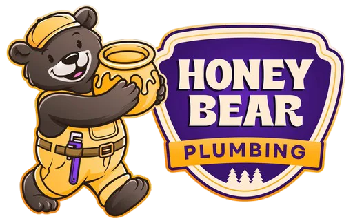 Honey Bear Plumbing Official Logo